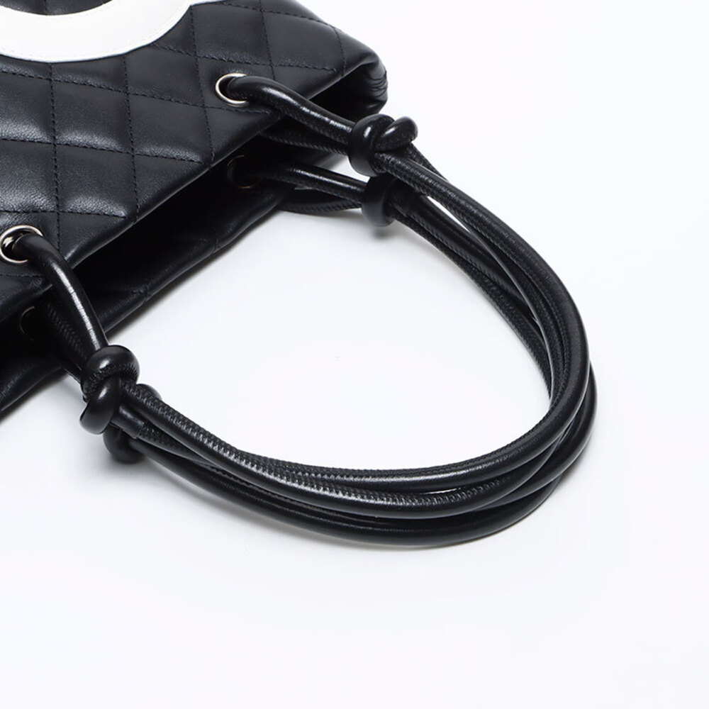 CHANEL Cambon Line 2003-2004 Handbag Black WS12855 - Picture 13 of 13